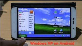 How to install windows XP on Android using bochs.