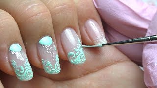 Рисуем вензеля! Дизайн ногтей самой себе