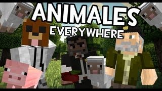 Minecraft | ANIMALES HABLANTES FOR THE WIN | Juegos del Hambre