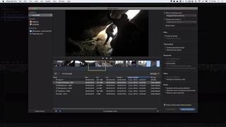 Базовый видеокурс "Монтаж в Final Cut". Урок 02. Импорт медиафайлов в FInal Cut Pro X
