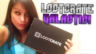 Loot Crate Unboxing - GALACTIC! [September 2014]