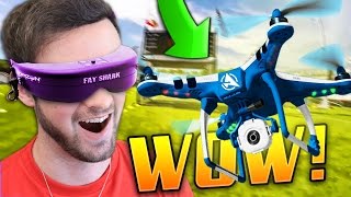 EPIC DRONE RACE + CUSTOM Ali-A DRONE!