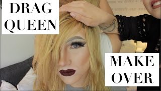 DRAG QUEEN MAKEOVER | Make Up Transformation