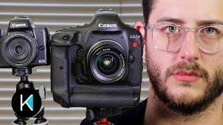 CANON 1DC WINS AGAIN!! CANON M50 SUCKS!! **CLICKBAIT** (THE OFFICE PARODY)