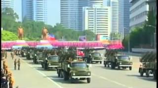 Military and Mass Parade   65th Anniversary of DPRK North KoreaFull Video