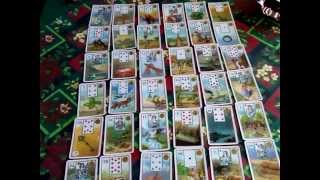 Расклад на отношения БРЛ 6*6. КАРТЫ ЛЕНОРМАН