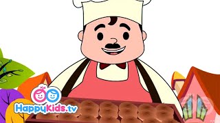 Hot Cross Buns | Nursery Rhymes | Happy Kids | MollyShow