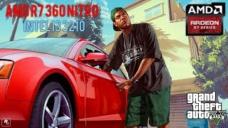 Grand Theft Auto V (GTA5) PC Gameplay | R7 360 NITRO | 720p
