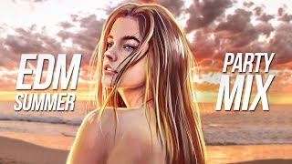 SUMMER EDM PARTY MIX - Best Electro House & Future House Remixes Charts Music
