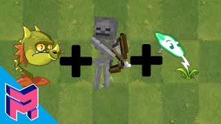Plants vs Zombies Fusion Hack Animation ( Snapdragon + Skeleton + Lightning Reed)