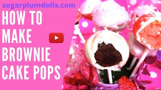 Brownie Cake Pops