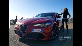 ALFA GIULIA Quadrifoglio 510 cv [4K] ? -LAGO TRASIMENO-