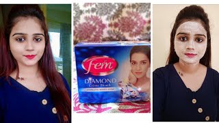 Fem Diamond Creme Bleach | Oil Clear Bleach | Easy Way To Apply At Home