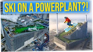 A Waste Power Plant Doubles as an Urban Ski Slope & Hiking Trail
