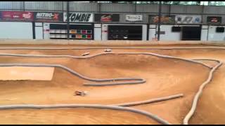 Kyosho drx -- the best rc rally offroad in race track, jump and drift