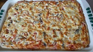 Очень вкусная Домашняя пицца рецепт