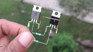 DIY MINI INVERTER WITH TRANSISTOR MJE13007