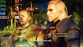 Witcher 3 Intel I7 3770K with GTX 660 SLI in 2019 FPS TEST