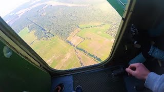 Выпал из самолёта с высоты 800 метров! Жёсткое приземление.