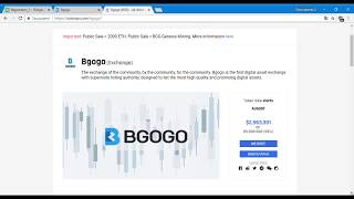 Bgogo - all information about Bgogo on ICO Drops