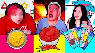 PHONG CẬN VÀ SAMMY ĂN THỬ SOCOLA MR BEAST | THỬ THÁCH KẸO SQUID GAME VÀ KẸO CAY CỰC HÀI