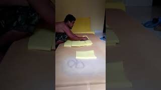 Cara menamabal kasur oleh Kang Asep..