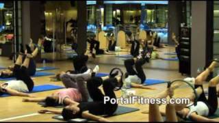 Clase de Pilates con aro o flex ring. Parte IV