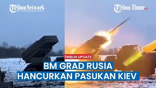 Mengenal BM-21 Grad, Rekaman MLRS Rusia Hancurkan Tim Pengintai Ukraina di Donetsk Beredar