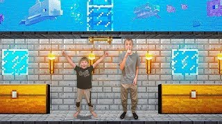 PRAVIMO PODVODNU BAZU I OJAČAVAMO BEACON! - Minecraft Preživljavanje sa Mladjim Bratom