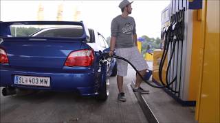 7Seven's stance Impreza STI with karlton fender-flares