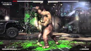 Mortal Kombat X - Predator vs Goro - AMD Radeon R9 280X + AMD FX 6300