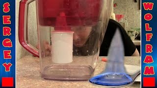 Очистка самогона фильтром Барьер(Cleaning the of moonshine water filter)