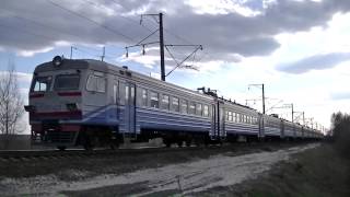 ЭР9Т-671 рейсом 908 Семиходы - Славутич