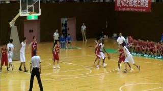 小林高校　ｖｓ　延岡学園　　2011.11.6　　優勝決定戦　1Q
