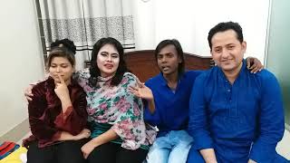 হিরো আলম ও তার বাবার সাথে অনেক আড্ডা হলো,সংগে ছিলো নায়িকা জেসমিন ও আমি সাইফ খান।#saifkhan#heroalom#