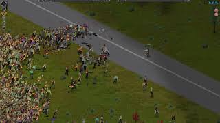 Project Zomboid TGODz how I kill horde near the mall