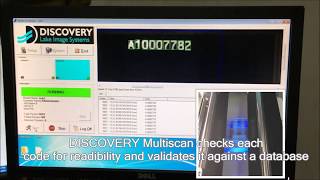 Verification of UV Ink printed text and barcodes during security label production