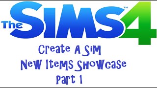 The Sims 4: New CAS Options! Part 1