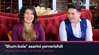 Madina Mumtoz va Sur'at Islomov "Shum bola" asarini yorvorishdi