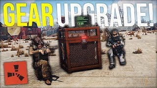 FAST GEAR UPGRADE From CHINOOK CRATE FIGHT - Rust DUO Survival Gameplay (S5-E5)