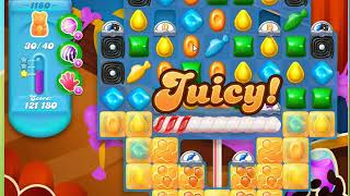 Candy Crush Soda Saga Level 1180 No Boosters