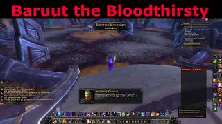Baruut the Bloodthirsty Mac'Aree World Quest World of Warcraft
