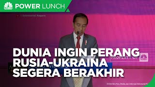 Jokowi Sebut Dunia Ingin Rusia-Ukraina Akhiri Perang