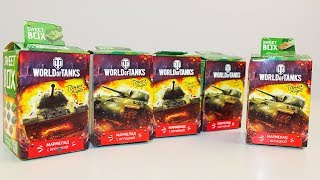 World of Tanks Сюрпризы Мир танков Игрушки Свит Бокс Видео для детей