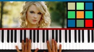 How To Play "Love Story" Piano Tutorial / Sheet Music (Taylor Swift)