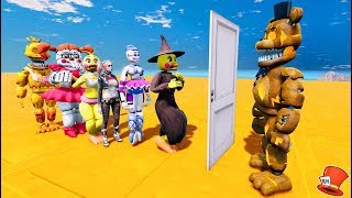 ANIMATRONIC HALLOWEEN MYSTERY DATE! (GTA 5 Mods FNAF RedHatter)