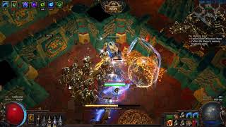 Path Of Exile Incursion 3.3 SSF Arc Trapper T14 Map