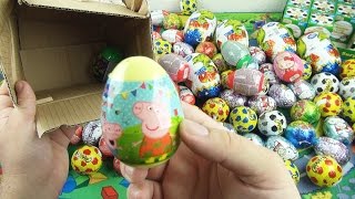 100 surprise eggs,Peppa pig, Mickey mouse, Kinder Surprise , Lion King, Toys Story, Киндер сюрприз