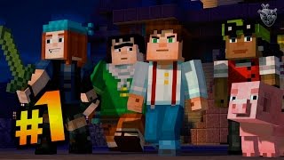Прохождение Minecraft STORY MODE ► НАЧАЛО | Полностью на русском языке [60 fps]