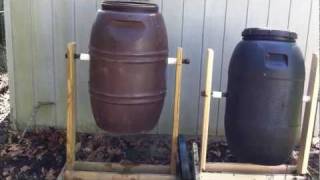 How To Build a Homemade Compost Tumbler